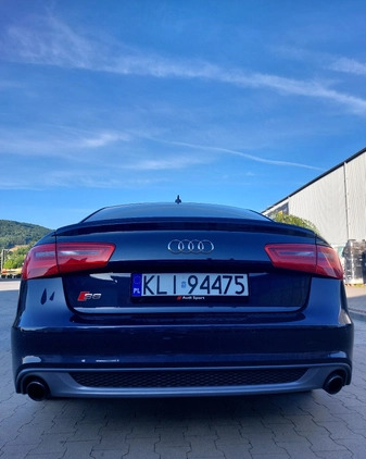 Audi A6 cena 77500 przebieg: 260000, rok produkcji 2012 z Limanowa małe 466